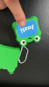 Lily Pad Toy Story Fidget Clicker Keychain | 3D Printed Sensory Stress Relief Toy | Cute Frog Bag Charm | Handmade in Singapore