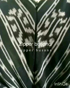 Dress Tenun Couple Kemeja Kombinasi etnik dres midi baju tenun hitam