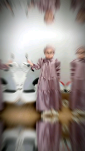 Gamis Pesta Anak Perempuan Terbaru Usia 4 5 6 Tahun Bahan Shimmer Pakaian Muslim Anak Perempuan Murah