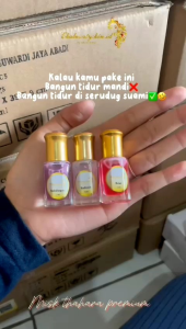 Misk thaharah 100% original bpom minyak wangi ehabeauty parfum by eha suwardi TERLARIS!! AMAN DIJILAT parfum manjakan suami varian radwah bubble gum rose bermanfaat untuk menghilangkan keputih4n