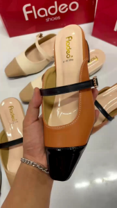 Sandal Slop Wanita / Sandal Slop Fladeo Premium kode H04 / Bakul Sandal 45