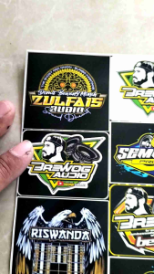 STIKER AUDIO | STIKER SOUND | STIKER SOUNDSYSTEM | STIKER CROMO | STIKER PACK | STIKER 1 LEMBAR