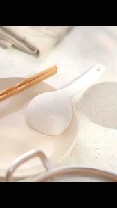 Large Soup Ladle Cooking Food Grade PP Heat Resistant 120C Deep Spoon Large Capacity Kitchen Ladle Grinding Base Hanging Hole Easy Clean