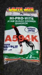 Hi Pro Vite A594K Pakan Ayam Bangko dll Diatas Usia 6 Bulan