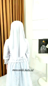 Keyfa Kids set hijab Usia 1-10 Tahun Gamis anak Lebaran 2025 Viral Terbaru // Gamis Anak Smokey serut // Gamis Anak pesta Kondang - Gamis Anak Usia 1 2 3 4 5 6 7 8 9 10 Tahun // Gamis anak Brokat Malika Ready Warna Hitam - Putih - Maroon - Sage - Dusty