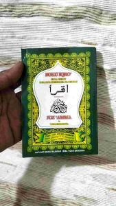 buku iqro /kitab iqro ukuran 3/4(tanggung/iqro 1-6)