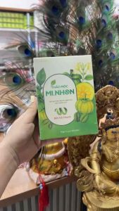 Thảo mộc Mi.Nhon – Bột vỏ chanh kết hợp quả bứa kim ngân hoa cà phê xanh | Hộp 30 viên tiện dùng mỗi ngày