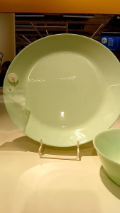 IKEA Oftast Dinner Plate Green 25cm - Durable and Stylish Dinnerware