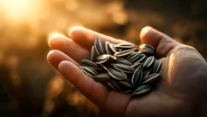 (30 hạt) Hạt giống Hướng Dương khổng lồ lấy hạt nẩy mầm tốt hạt to F1 túi zip