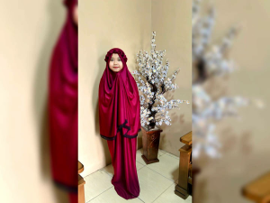 Mukena Anak Perempuan Renda | Terbaru Perlengkapan Sholat Anak-anak 1-10 Tahun Variasi Pita Renda