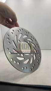 HDR HONDA CLICK 125 / CLICK150 / BEAT FRONT STD BRAKE ROTOR DISC 190MM STEEL MOTORCYCLE PARTS ACCESSORIES