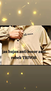 Jas Hujan Anti Bocor & Anti Robek Trivor Kualitas Terjamin