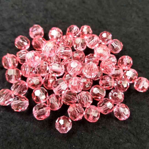 100pcs. Acrylic Rough Beads 6mm