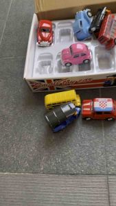 Model โมเดลตุ๊กๆ รถของเล่น ขนาดเล็ก แบบพลาสติกแข็ง แบบวิ่งได้