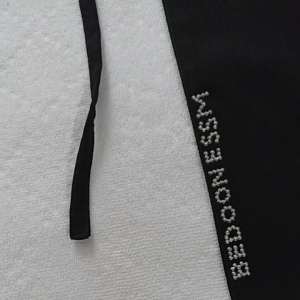 cadar niqab bandana poni bedoon essm tulisan silver di layer