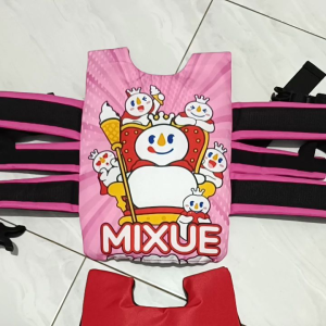 SABUK PENGAMAN BONCENGAN MOTOR ANAK MODEL TERLARIS GAMBAR MIXUE