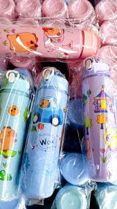 Azahra promo botol viral botol minum sekolah 900ml motif capybara