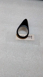 Stopper kabel rem depan oversize 286mm hitam alloy hanger stoper brake cantilever sepeda