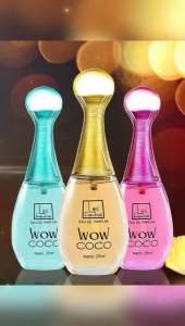 Nước Hoa Nữ Cao Cấp Les Frénchisés Wow Coco 25ml - Dòng Nước Hoa Mới 3 Mùi Hương Thơm Dai - Hàng Chính Hãng