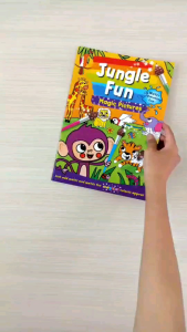Igloo Books Jungle Fun Magic Pictures Painting Book