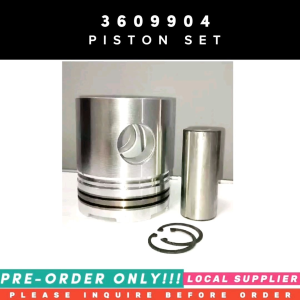 PISTON SET 3609904 INCLUDES PISTON 3048808 4369407 5473042 [DAPAT MAG-INQUIRE BAGO MAG-ORDER PRE-ORDER LANG!] FOR CUMMINS NT855 NTA855