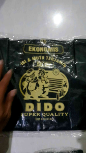 Kantong Plastik HD Ekonomis 15 Hitam 50pcs