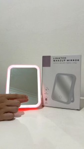 asia3a Cermin Rias Makeup kaca lampu LED mirror touch screen