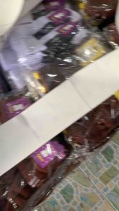 ถุงเท้านักเรียนข้อสั้น ขาวพื้นเทา คลุมตาตุ่ม ถุงเท้าข้อสั้น ผ้าหนา ขนาดฟรีไซส์