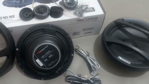 Speaker Split 6.5 inch NAKAMICHI NSE-CS1618 2 Way Component 6.5inch Mobil NSECS1618 NSE CS1618 CS 1618