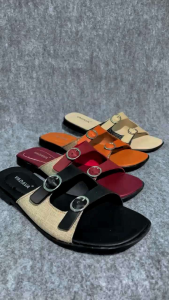VADAVA Sandal Wanita Kekinian Model Ban 2 Outsol Anti SELIP Anti Licin Size 37-40 Termurah