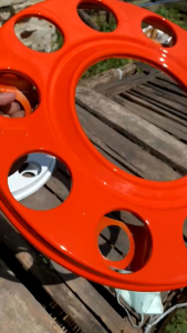 Wildop ring depan baut 10 bahan plat 1set(2) mobil truk