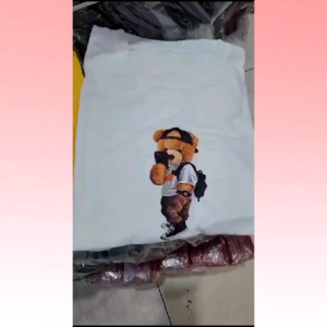 Kaos Pria Teddy Selfie Pakaian Laki Laki Baju Cowok Kaos Lengan Pendek Oblong Distro Tshirt Man COD