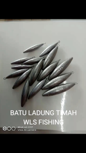 BATU LADUNG TIMAH WLS SIZE 8 FISHING