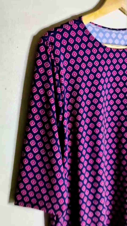 3/4 Sleeves Plus Size Blouse Women's Big Size Top Casual Tunic