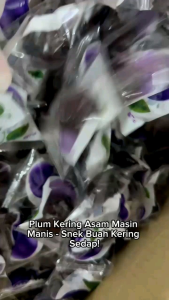 Plum Asam Manis Thailand Buah Plum Kering Asam Masin Sesuai Untuk Goodies Bag Kudapan Viral (150g/250g/500g/1kg)