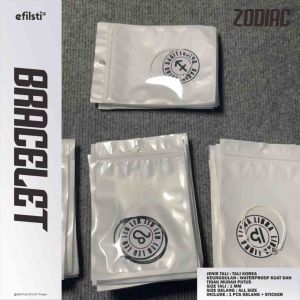 gelang custom zodiak manik bulat - gelang cocok untuk cewe cowo couple free sticker