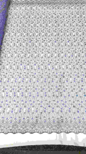 Kain Tile Bordir Pinggiran & Kain Tile Starla: Bahan Gamis Kekinian