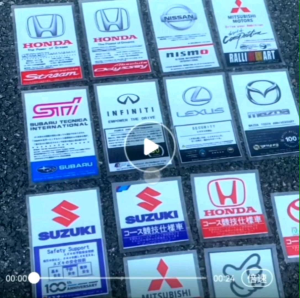 （READY STOCK）SUBARU STI ANTI STATIC WINDSCREEN STICKER