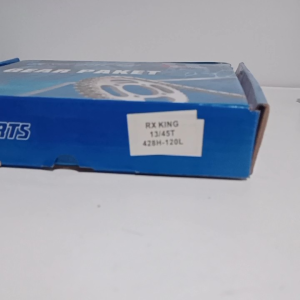 Gearset Gear Paket Kumplit Depan Belakang Rantai RX King rxs rxk rx-king new 13T 45T 428H 120L