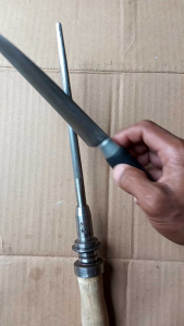 Set Pisau Baja HSS & Asahan Baja Kristal: Pisau Super Tajam Asli