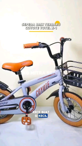 Sepeda Anak Laki Laki Perempuan Coyote Xone Pastel 18 Inch