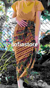 Rok Batik Pinggang Karet Bawahan Kebaya