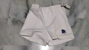 Celana pendek badminton spotty 40 putih