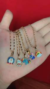 Kalung anak karakter titanium anti luntur