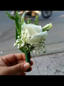 Bịch 100 Ghim cài áo chú rể - Ghim nhựa cài áo