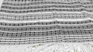 Bahan ulos ragi hidup kombinasi dress/kemeja etnik batak toba