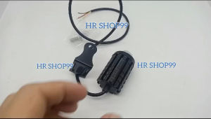 Lampu tembak laser Mini 2warna Hi low kuning putih