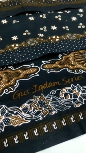 (NEW SERIES) Sarung Batik Gus Iqdam Kain Katun - Sarung Batik Pria Muslim Dewasa