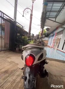 Lampu rem belakang stoplamp running raning fino 115 125 FI injection 8 mode kedip otomatis