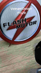 Flasmotor Y15 Y15ZR V1 V2 V3 Vietnam Design MUFFLER PROTECTOR EXHAUST COVER END CAP EKZOS PIPE CAP with Bush BLACK SILVER